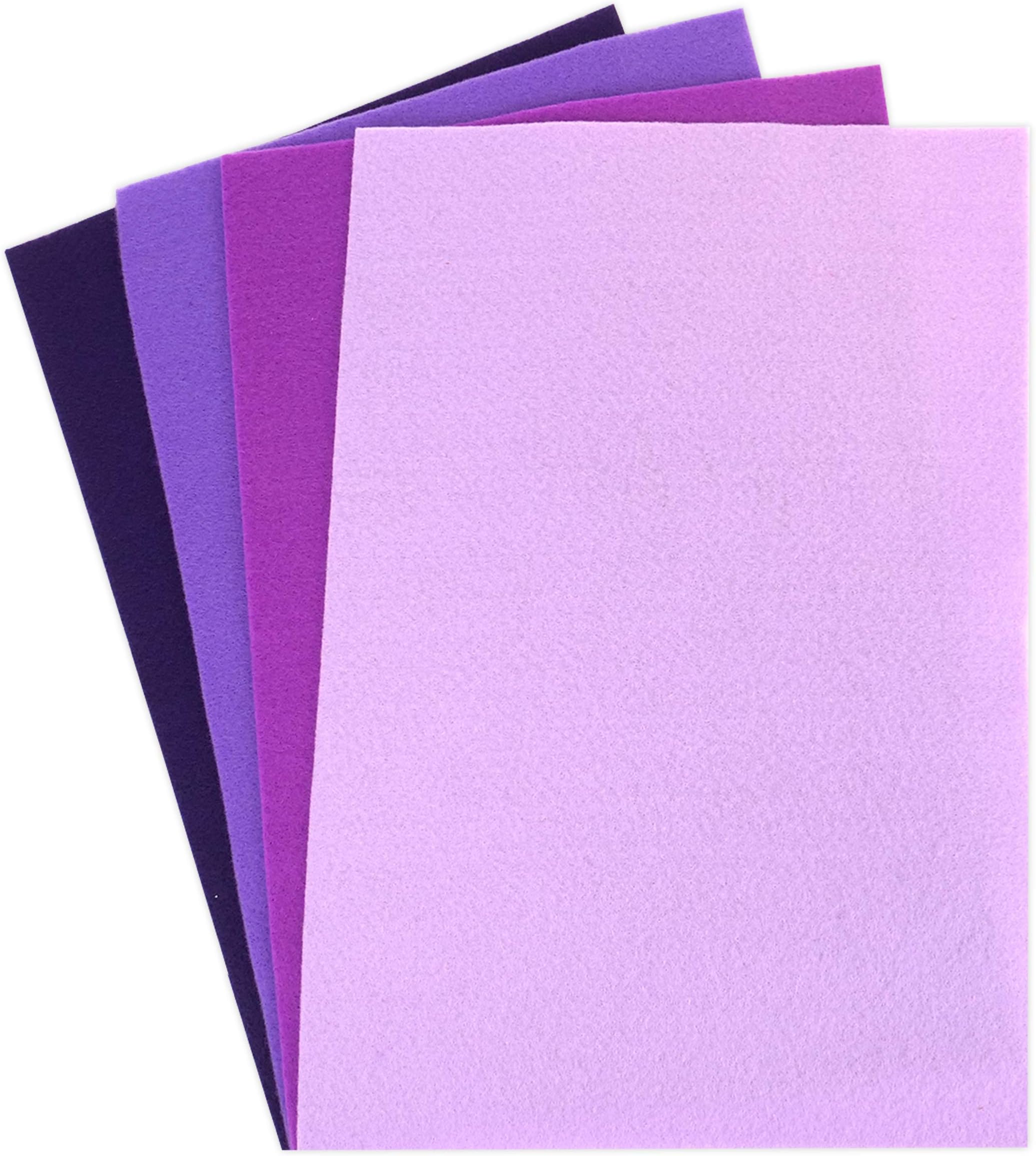 Dovecraft Essentials - A4 Premium Coloured Crafting Felt - Purple