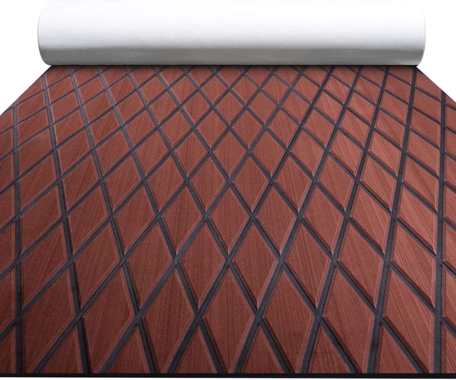 FOCEAN Boat Flooring EVA Foam Boat Decking Marine Mat Self-Adhesive Outdoor Flooring Sheet for Motorboat Kayak Garden Swimming Pools