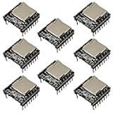Yuuhseel 8PCS Mini MP3 Player Module Audio Voice Music Module 16P Support TF Card Compatible with DFPlayer Code