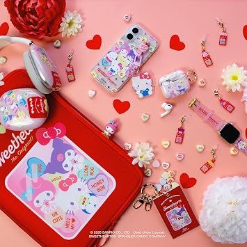 Sonix x Sanrio Blind Box Hello Kitty & Friends x Sweethearts Peekers | Adhesive Decorative Figures - Includes Hello Kitty, Cinnamoroll, Kuromi, My Melody, Pochacco, or Mystery Character