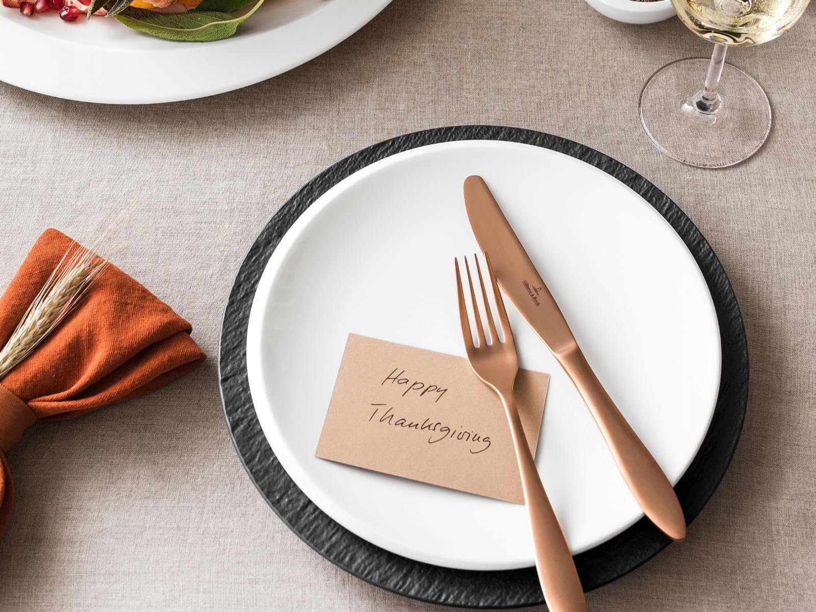 Villeroy & Boch Newmoon talerz śniadaniowy, biały, 24 cm, zestaw 6 talerzy na śniadanie, brunch, ciasto, desery, można myć w zmywarce, używać w kuchence mikrofalowej, talerze obiadowe, ceramika,
