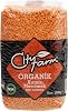 Cityfarm Organic Red Lentils - 1000 Gr