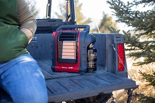 Miniatura 15 de Radiador portátil Mr. Heater para interiores, color gris, Multi, Negro-rojo, 1