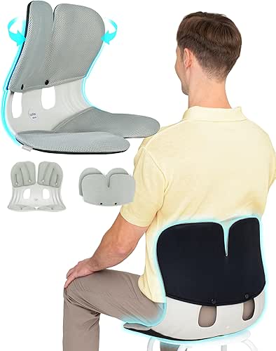 curble Grand(Extra Wide&Sturdy) Cover Set – Ergonomic Back Support Chair