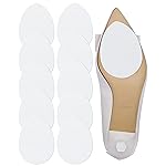 CZBYXA12 Clear Bottom Shoe Sole Protector Compatible with Christian Louboutin Heels | Non-Slip Sole Pads for Shoes | Anti-Slip Grips for Shoe Bottom Repair(Clear, 3.5x2.5 MF 10Pcs)