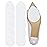 CZBYXA12 Clear Bottom Shoe Sole Protector Compatible with Christian Louboutin Heels | Non-Slip Sole Pads for Shoes | Anti-Slip Grips for Shoe Bottom Repair(Clear, 3.5x2.5 MF 10Pcs)