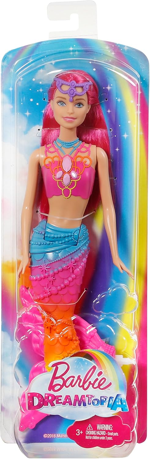 Barbie Mermaid Doll, Rainbow Fashion