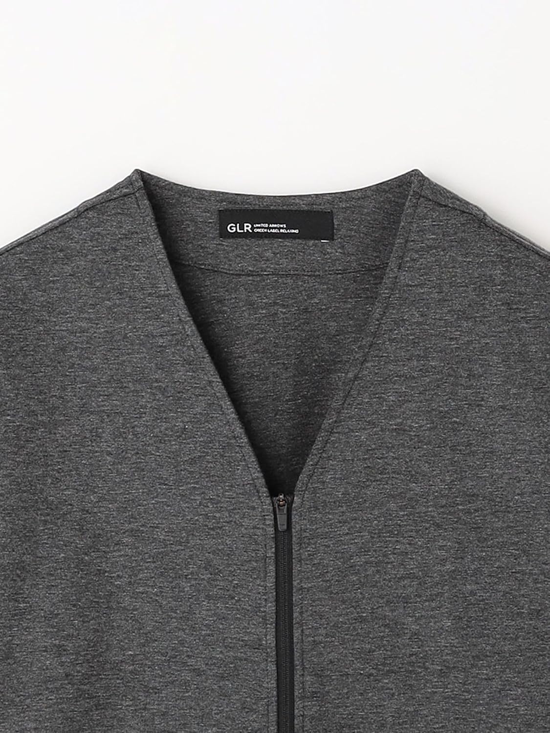 [ユナイテッドアローズ グリーンレーベル リラクシング] WEB限定 JUST fit ポンチ スウェット カーディガン 32276