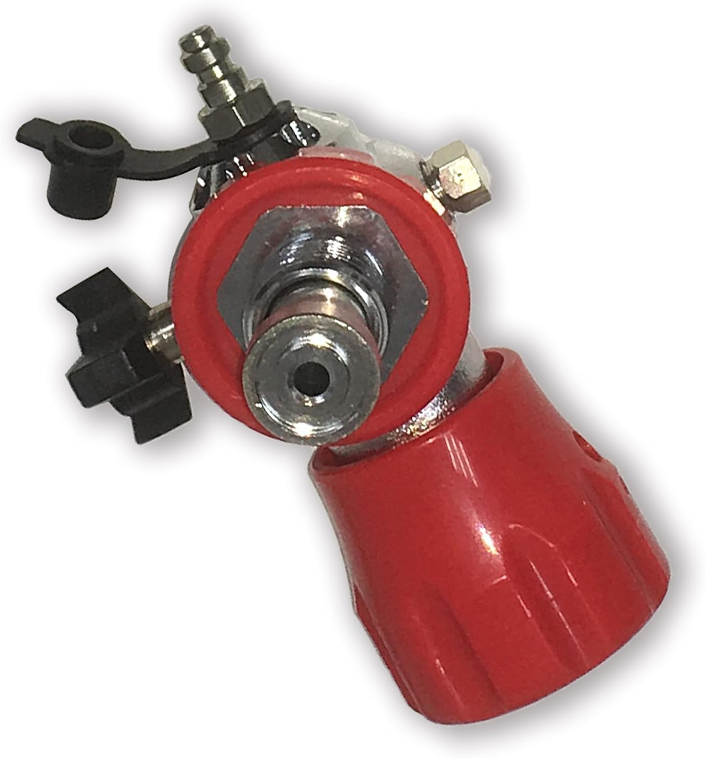 Acecare Carbon Fiber Tank 4500psi Valve Adaptor Filling Station Quick Connector for PCP Air Rifle G5/8