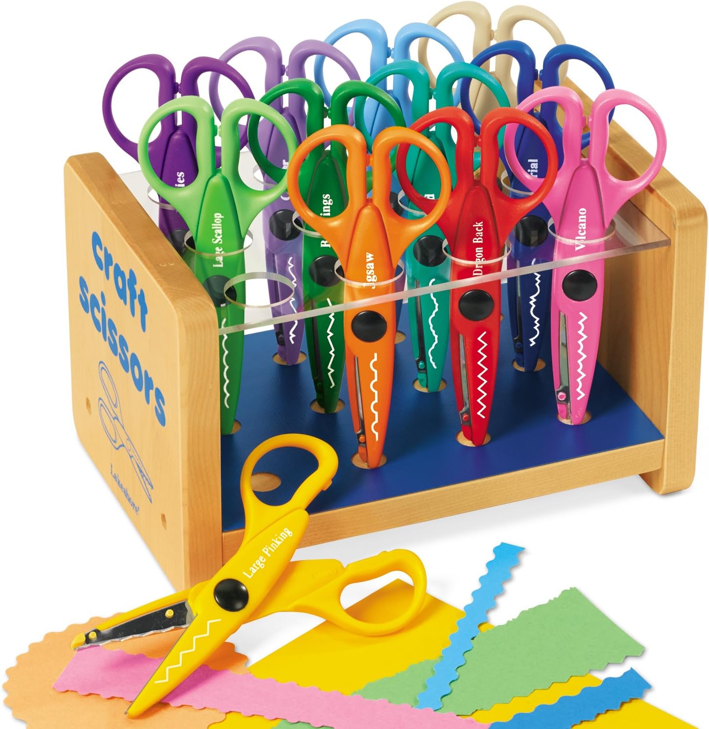 Dr. Pet Lakeshore Crinkle-Cut Craft Scissors Center