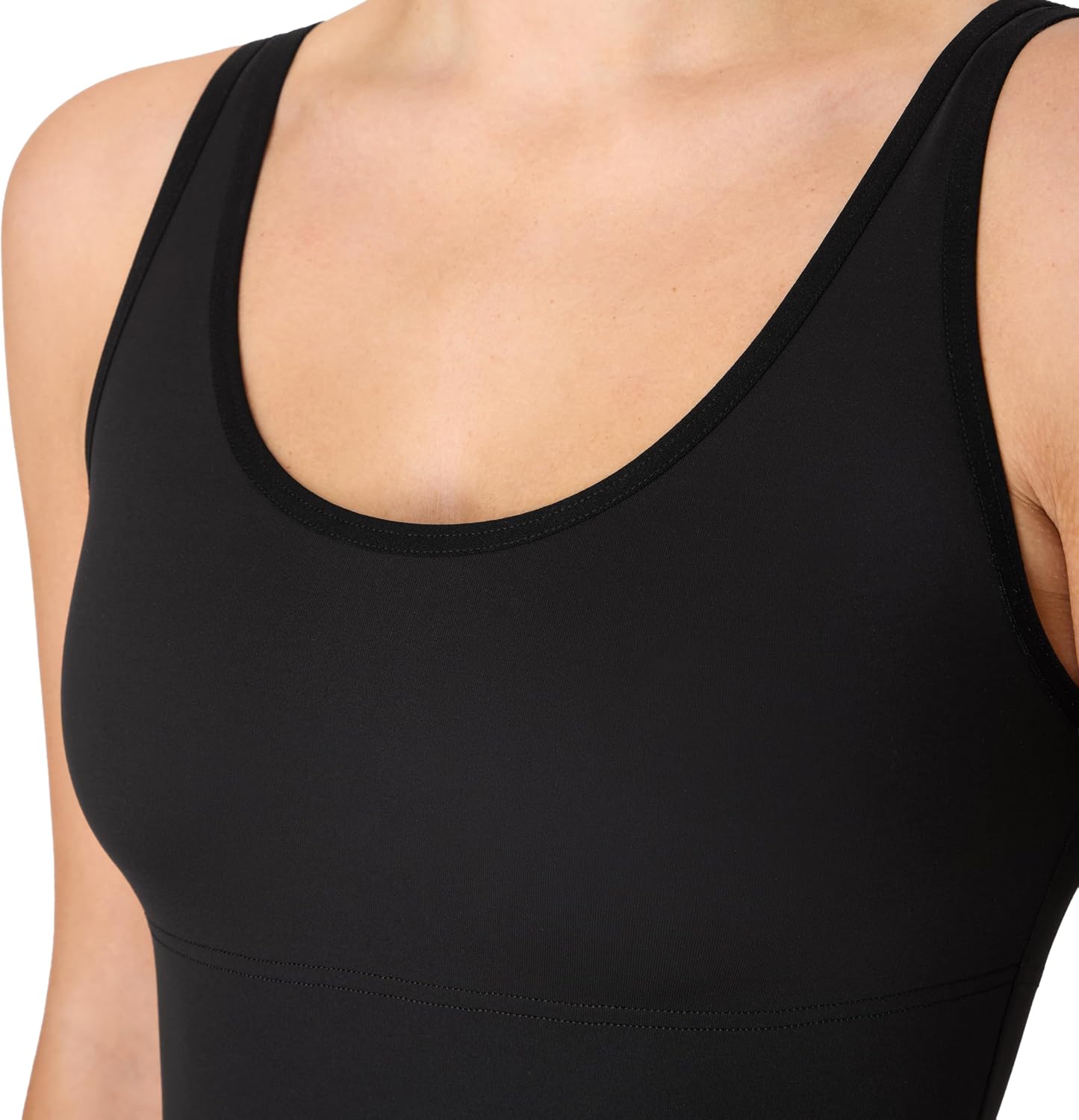 Maidenform Women's Shapewear for Women - Firm Control Tank - Tummy & Back Smoothing - Reversible Scoop & V Neck