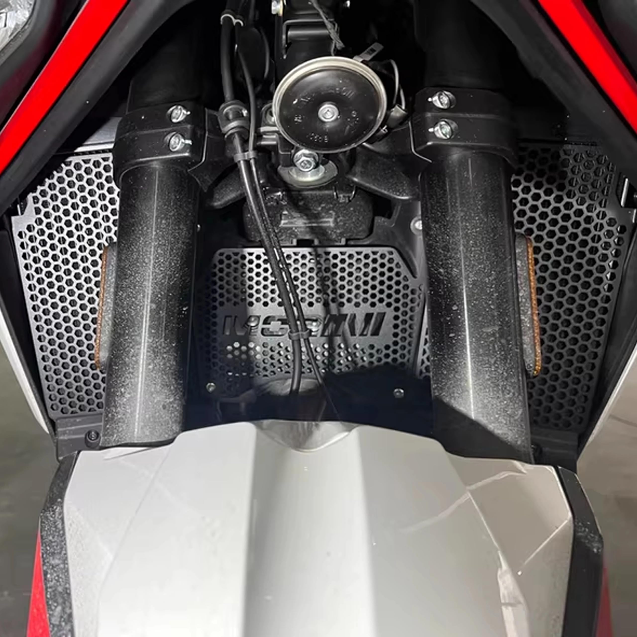 Nuovo adatto per Morini X Cape X-Cape 1200 moto Radiatore copertura griglia copertura per radiatori moto