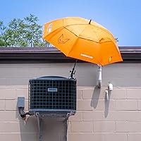 Vista 2 de Supco MUKIT-FR TradeFox - Paraguas de 60 pulgadas con kit de base magnética, abrazadera de acero HD y cordón