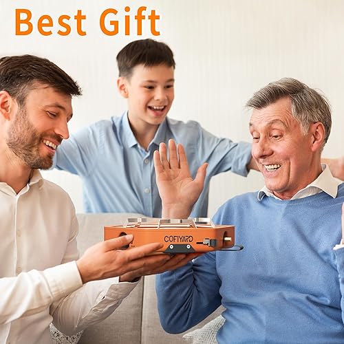 Miniatura 9 de Estufa de propano portátil de 1 quemador con correa de transporte, estufa de campamento para mochileros para cocinar al aire libre, encendido estilo