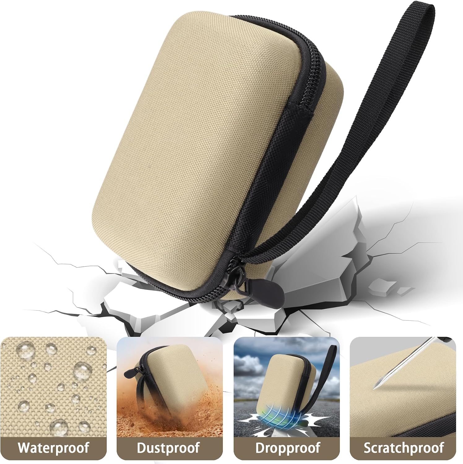 Camera Case Compatible with KODAK PIXPRO C1 Friendly Zoom Digital Camera(Brown Case)
