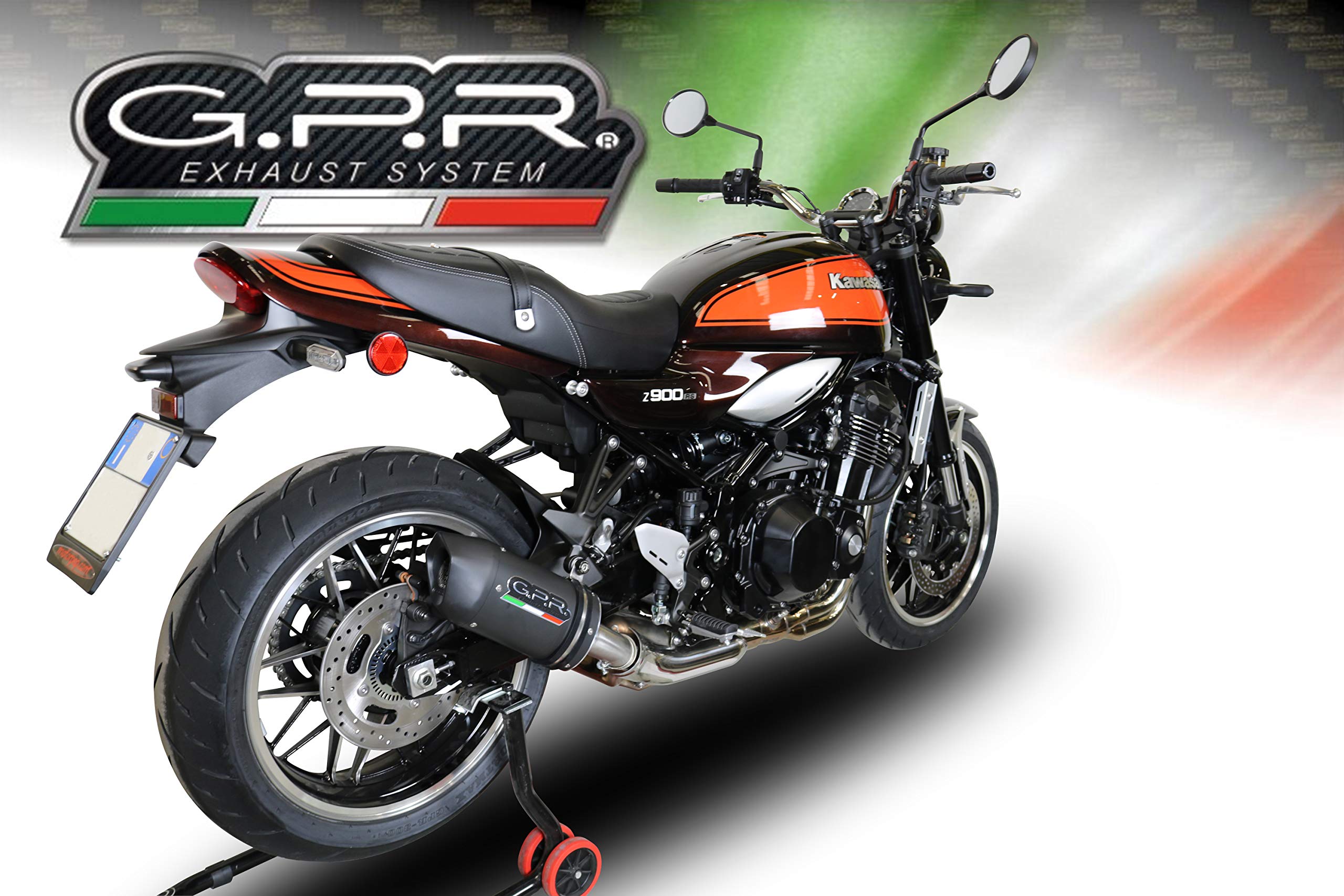 GPR Scarichi Omologati E4 Furore Evo4 Nero Per Aprilia Shiver 900 (2017-20) – Coppia Con Raccordo