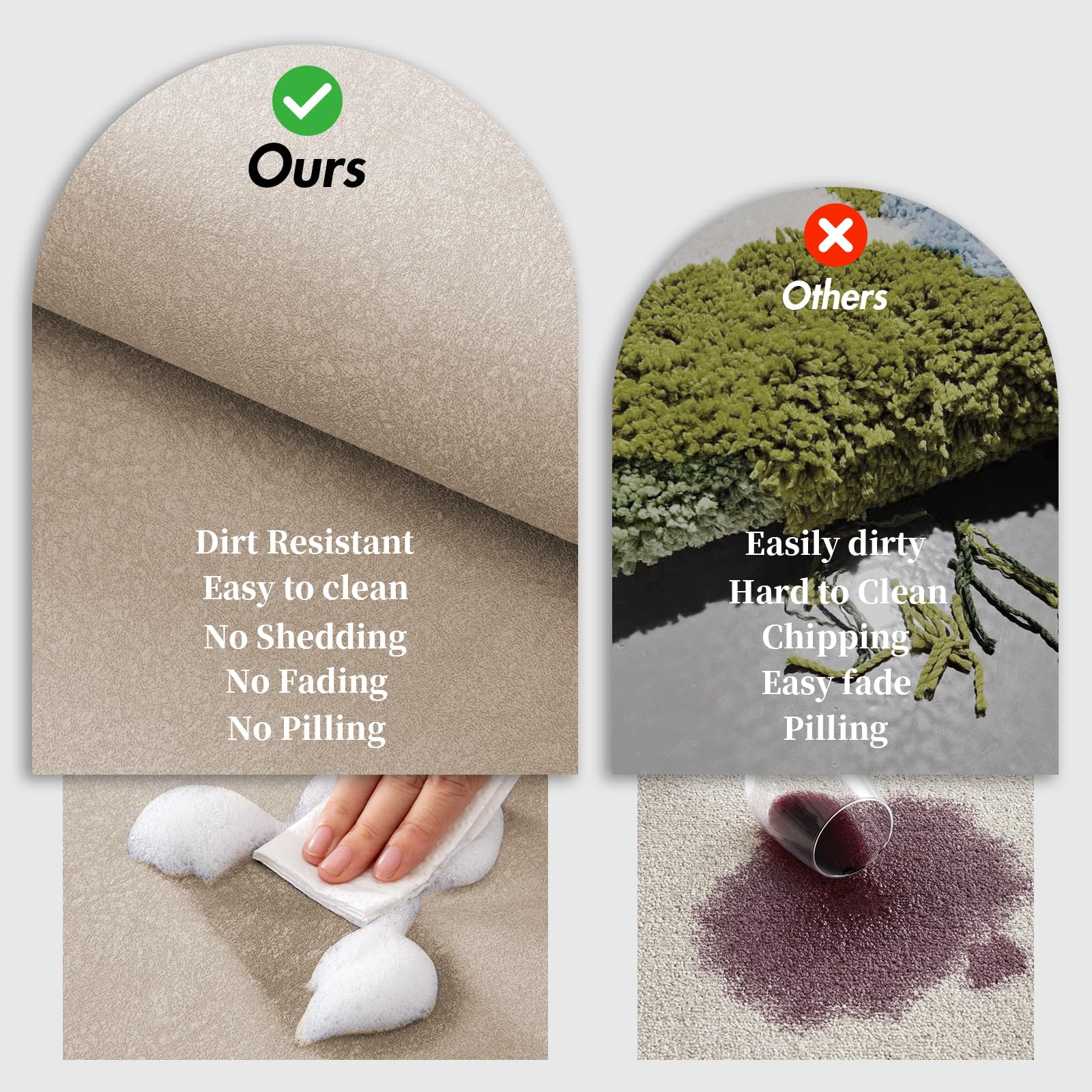 Alfombra de baño de 17 x 32 Pulgadas, de Secado rápido, súper Absorbente, de Tierra de diatomeas, Parte Inferior de Goma Antideslizante, Alfombra de baño Fina para Debajo de la Puerta, alfombras de