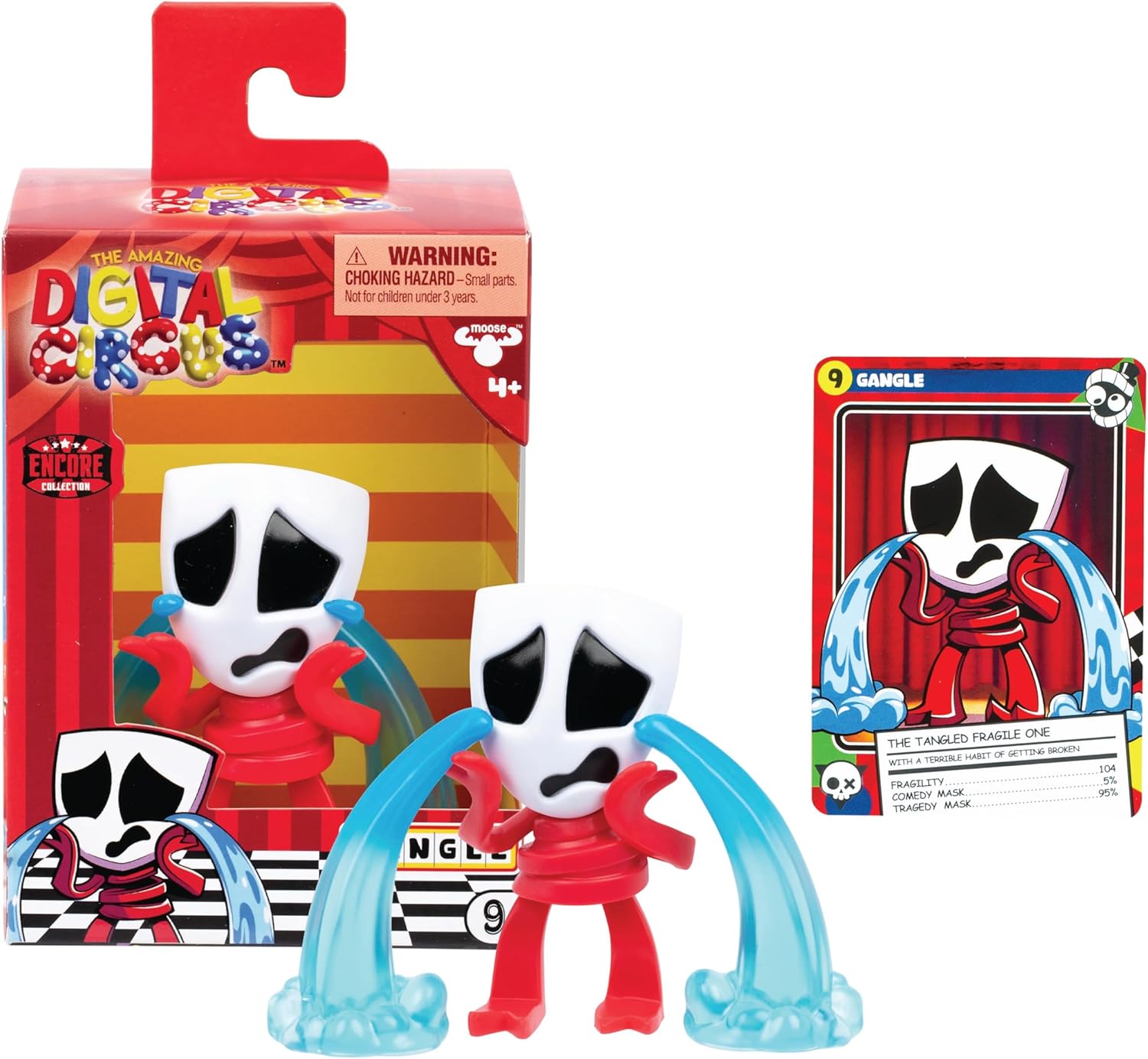 The Officially Licensed Gangle Vinyl Figure, Quality 4"/10.1 CM Boxed Collectible Figure with Removable Waterfall Tears & Collector Card, 7 Edition Vinyl Figures to Collect - Image 4