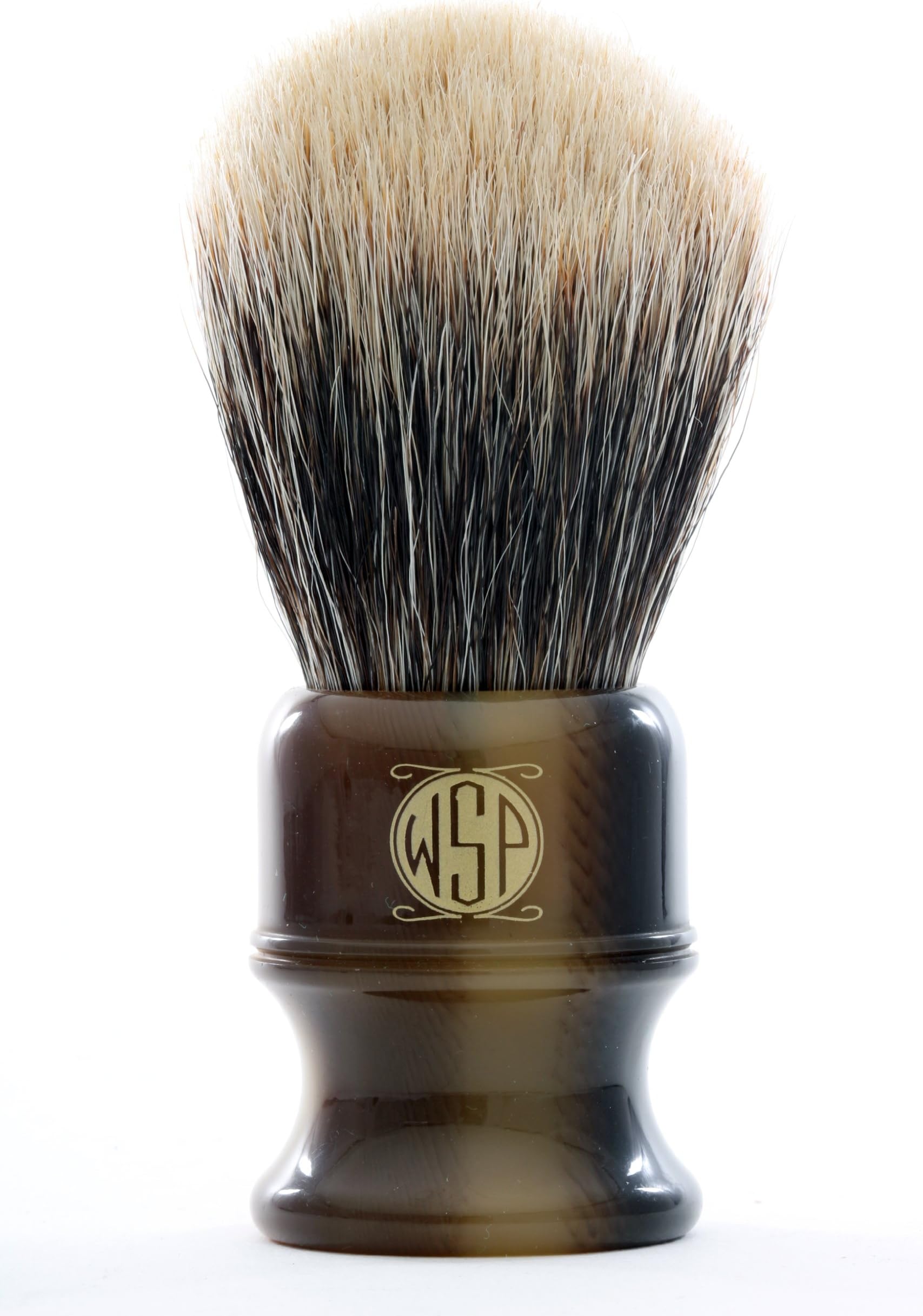 Large "Stubby" in Extra Density SuperFine Silvertip Badger Shaving Brush