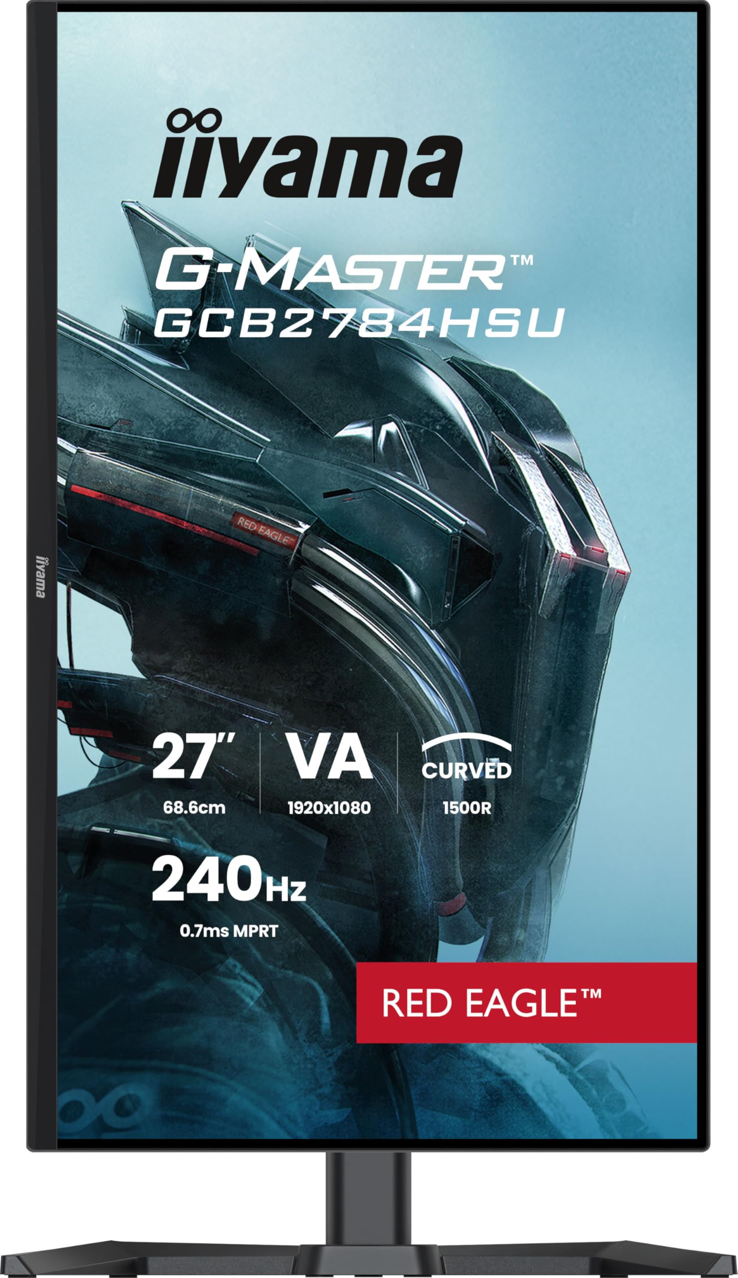 Iiyama G-Master Red Eagle Gcb2784hsU-B1 - LeD-Monitor - Gaming - Gebogen - 68.6 Cm (27")