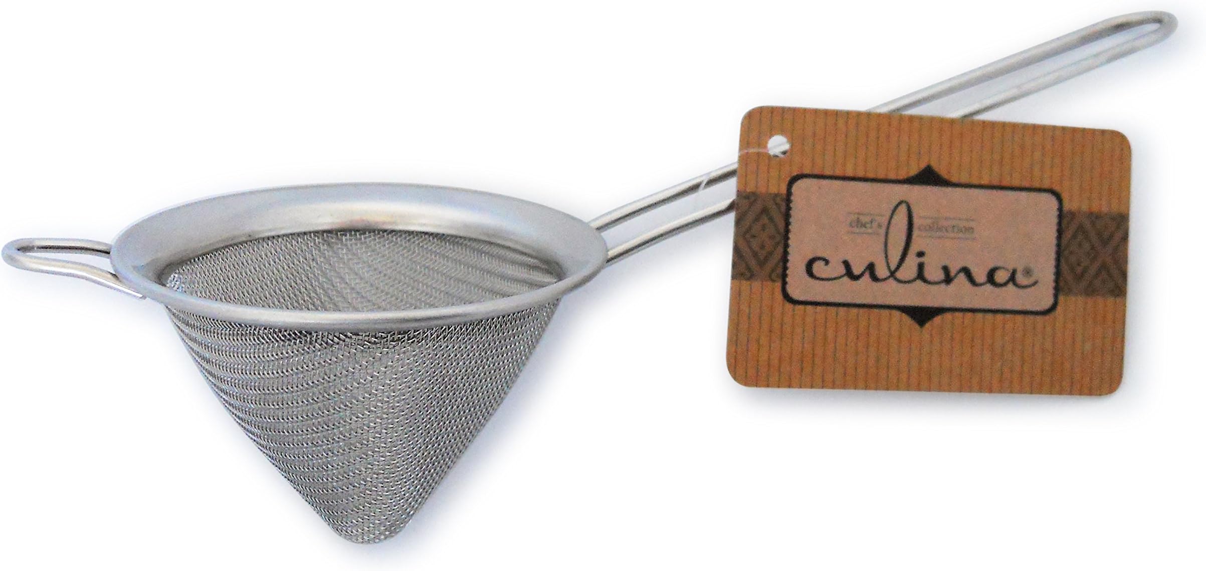 Culina® 3" Conical Mesh Strainer. Stainless Steel Chinois