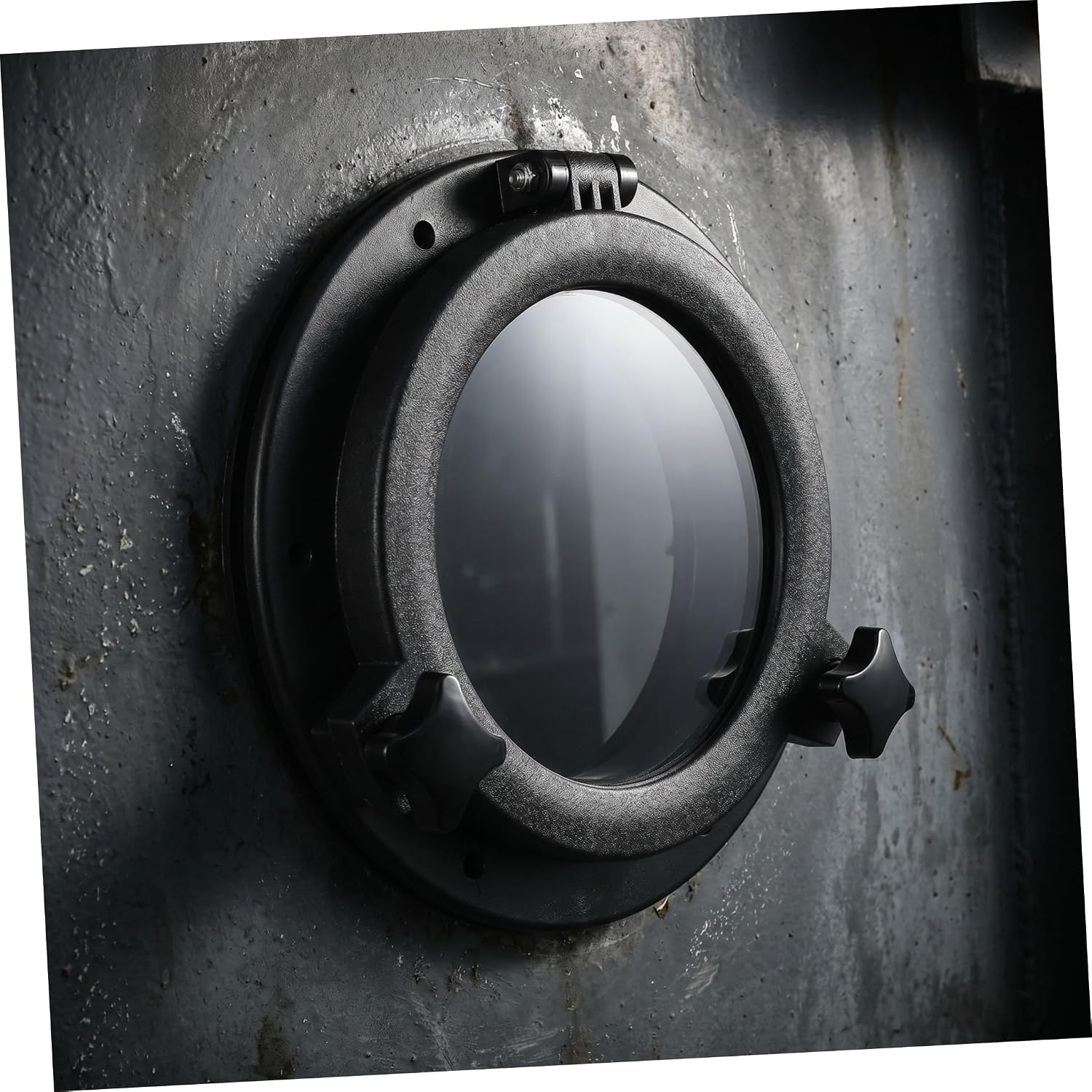 VOSAREA Marine Round Porthole Window 8.5 Inch for Yacht and Rv