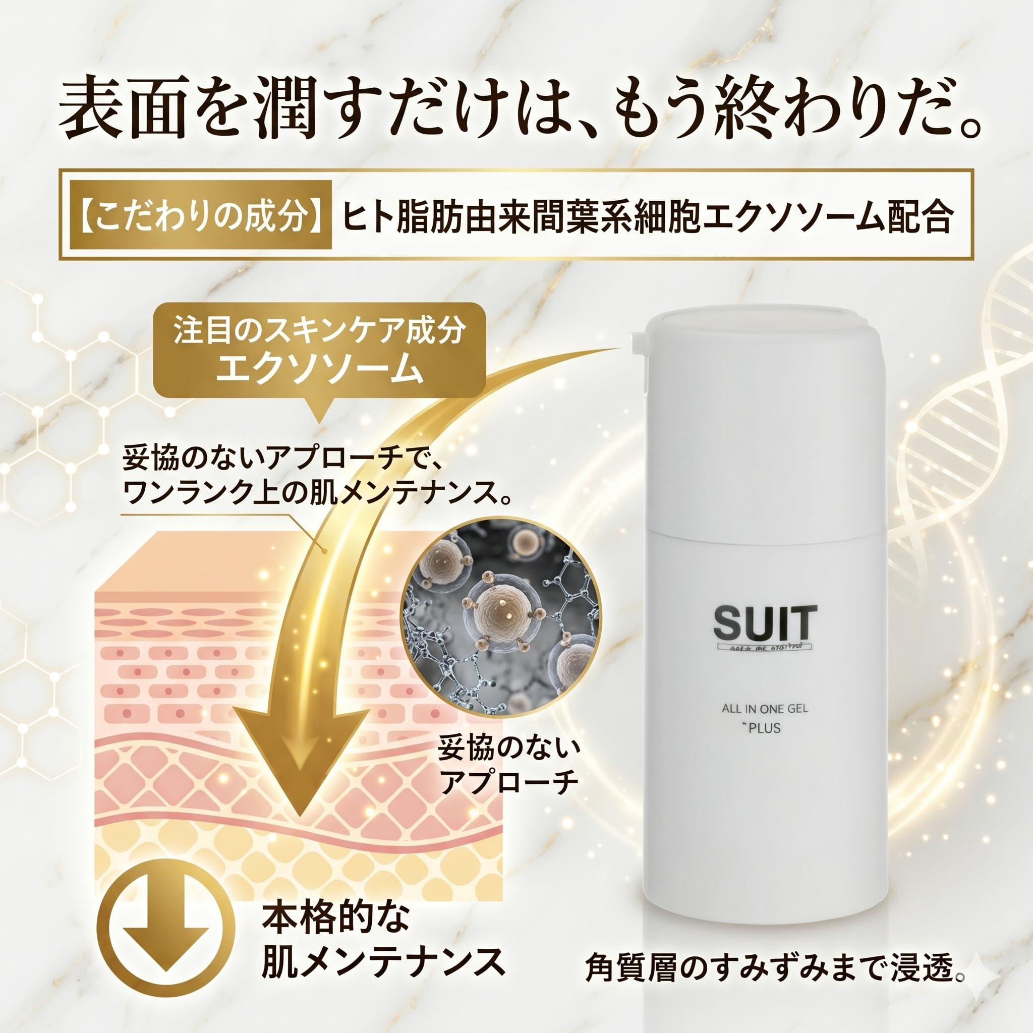 Amazon.co.jp: 【ホリエモンプロデュース】 SUIT オールインワンゲル