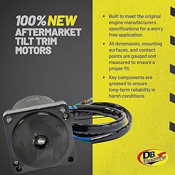DB Electrical 430-22023 Tilt Trim Motor Compatible with