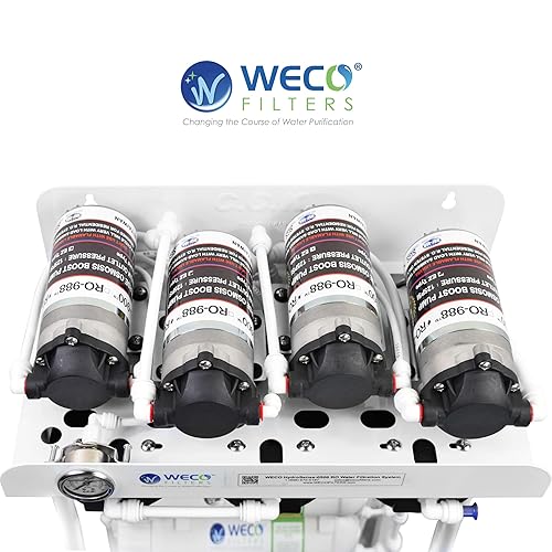 Miniatura 2 de WECO Sistema de filtro de agua de ósmosis inversa comercial HydroSense Light (HydroSense-0500UV)