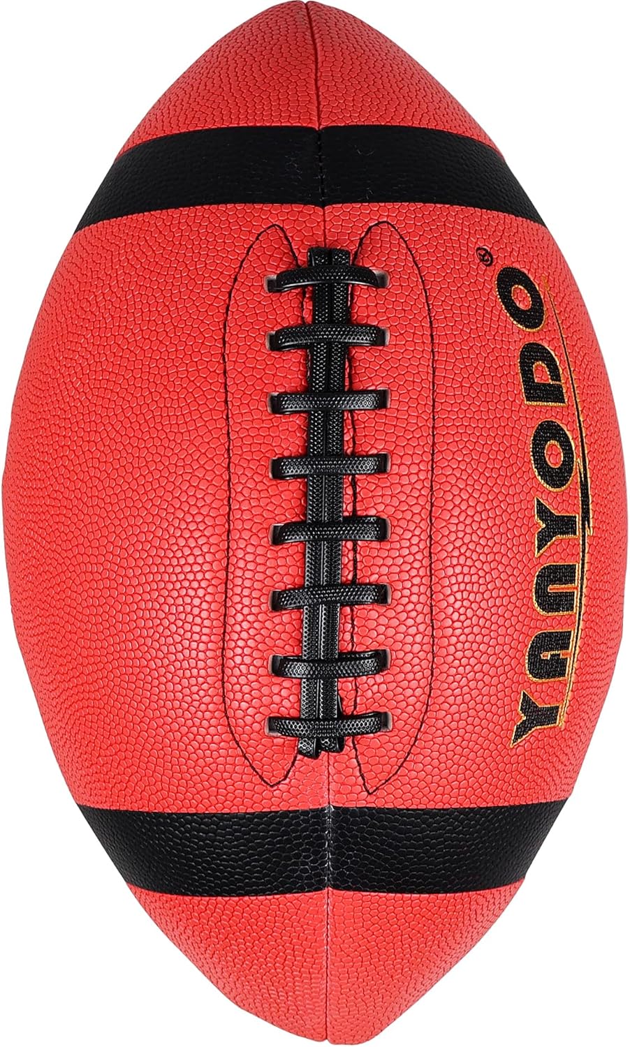 6 Pack Football Size 6/9 Official Sized Ball with Textured Grip for Youth High School&College Practice, Match and Scrimmage Play Indoors & Outdoors All Weather Use with Pump