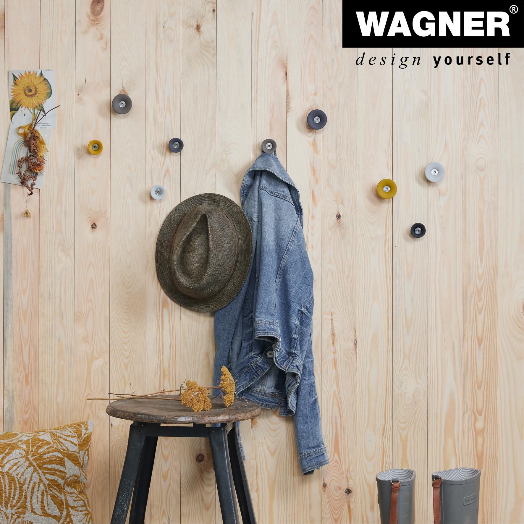 Amazon.co.jp: Wagner hooks4home 17032221 チューリップデザイン