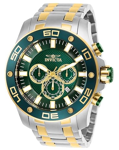 Invicta Pro Diver Chronograph Green Dial Mens Watch 26083