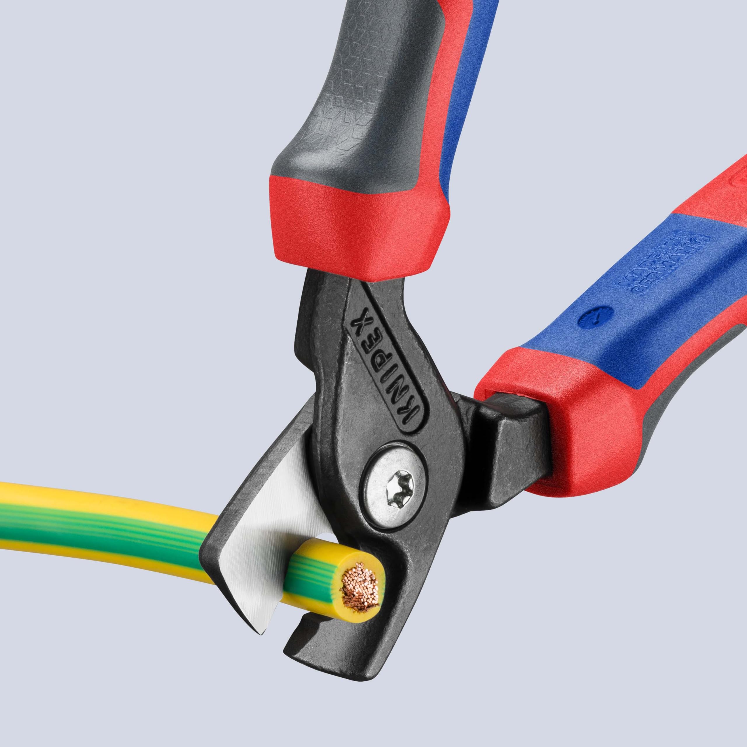 KNIPEX StepCut Nożyce do kabli z rękojeściami Comfort 160 mm, 95 12 160