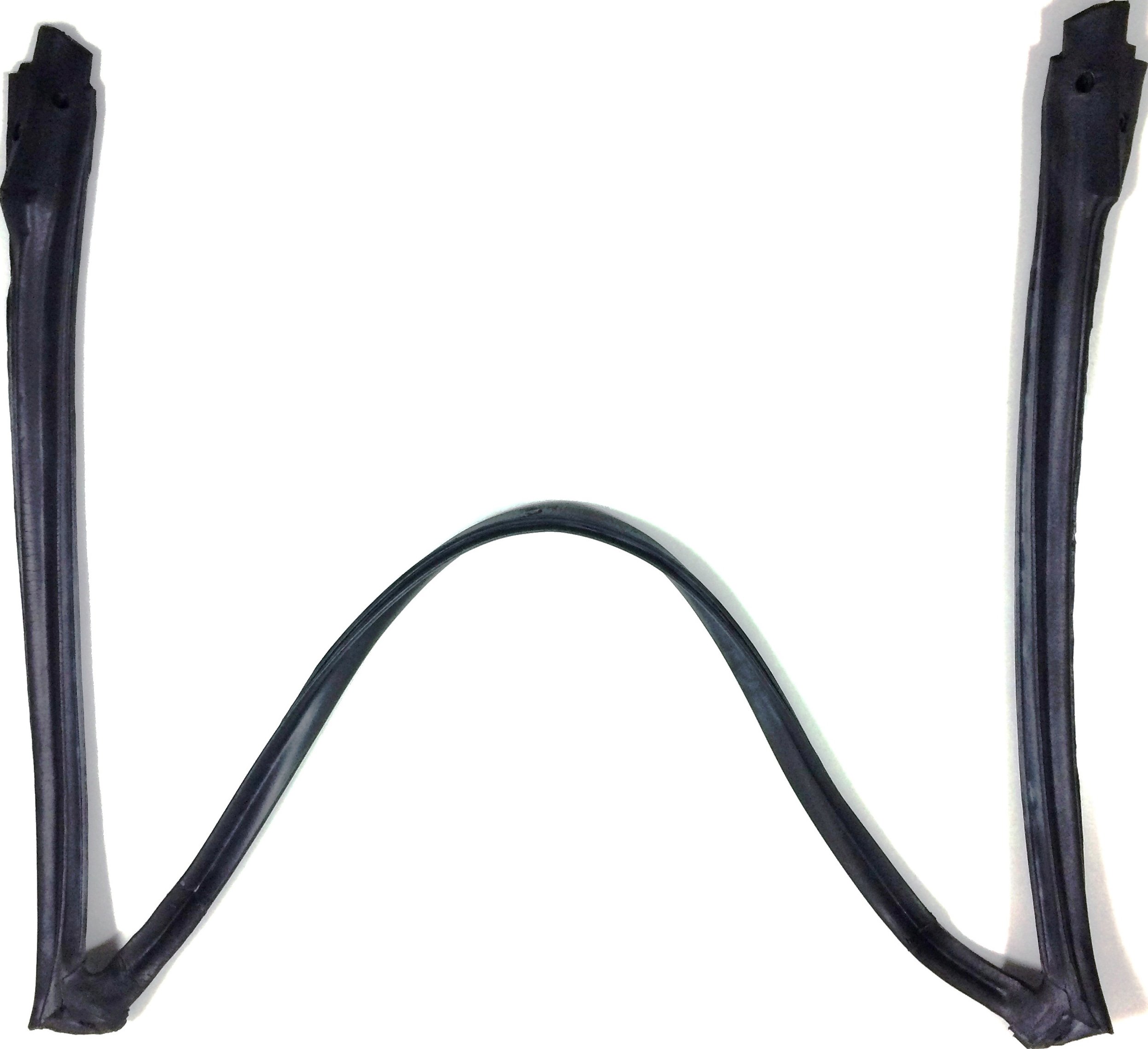 APDTY 140696 A-Pillar Windshield-Front Door Glass Latex Rubber Weatherstrip Seal