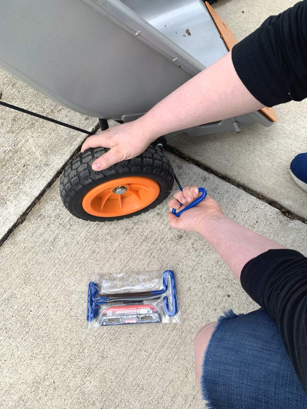 Bеѕt Cуbеr Dеаlѕ 🔥 EKLIND 50918 Cushion Grip Hex allen wrench T-Handle Key Combo- 9in Inch/MM (2 sets 18pc) w/ stand