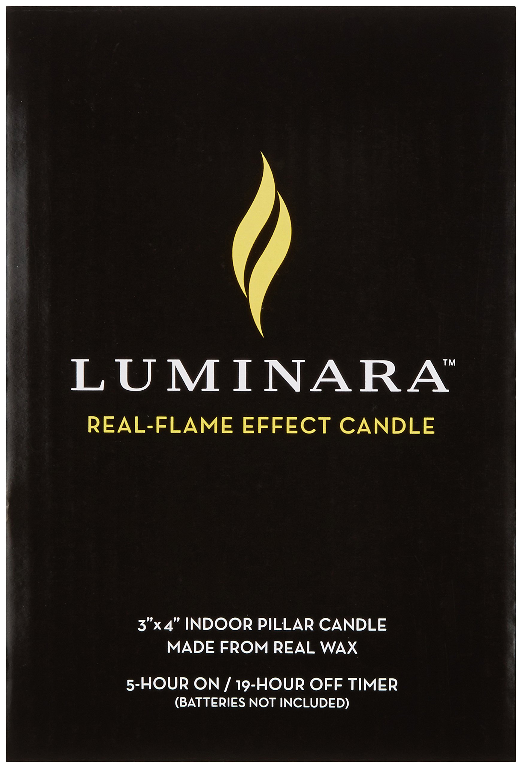 Amazon.co.jp: カメヤマキャンドルハウス LUMINARA(ルミナラ)ピラー3×4