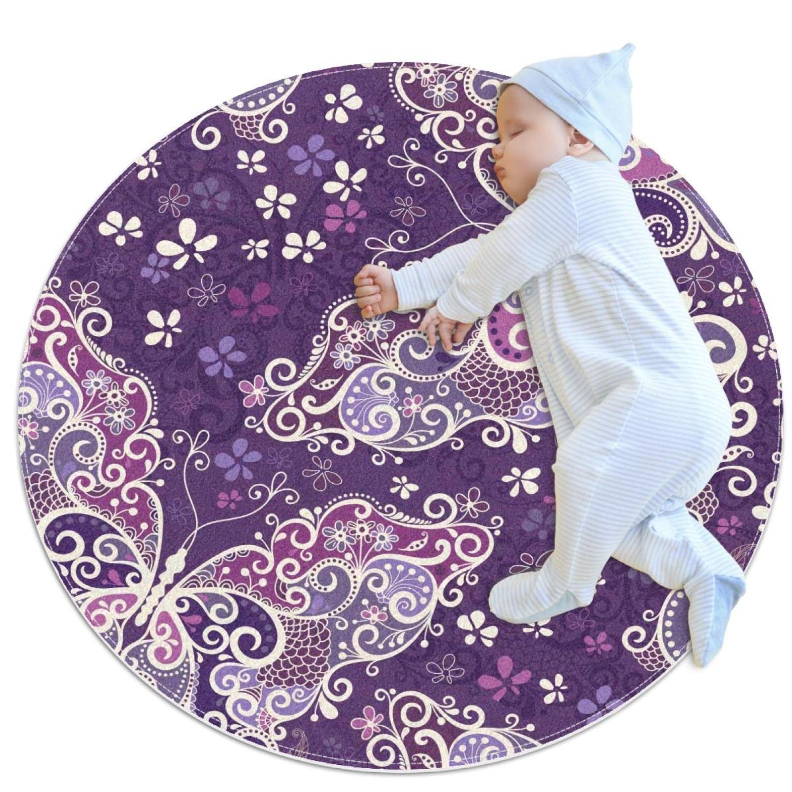 Alfombra de juego para niños JDEZ para suelos fríos de dormitorios