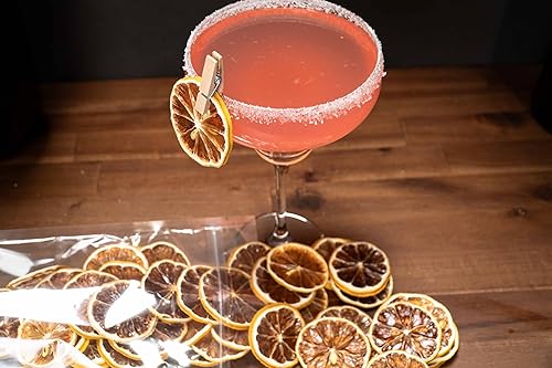 Miniatura 4 de LAVA Rodajas de limón seco prémium de 3 oz85 g, fabricadas en los Estados Unidos, ruedas de limón deshidratadas 100% naturales para adornos de