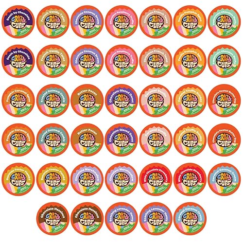 Miniatura 8 de Crazy Cups Café de una sola porción con sabor para máquinas Keurig K-Cup plátanos descafeinados para fomentar la llama 22 cápsulas por caja