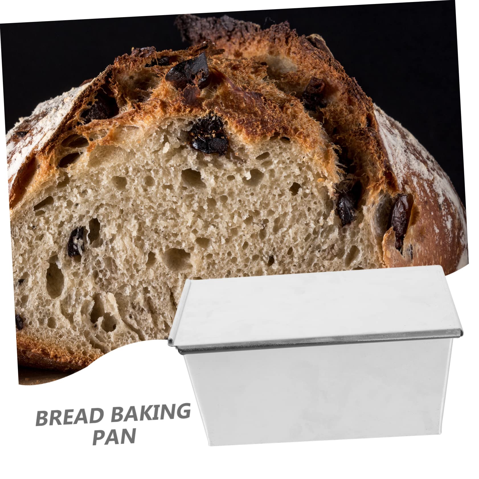 Moule à Métal Anti-adhésif Avec Couvercle Pan De Pratique Toast Pour Cuisine Et Boulangerie