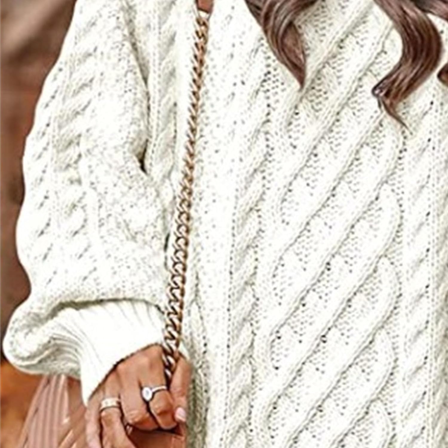 Women's Furry Pullover Sweater Dress Round-Neck Tuinc Tops Basic Dress Loose Oversized Long Knitted Short Dresses