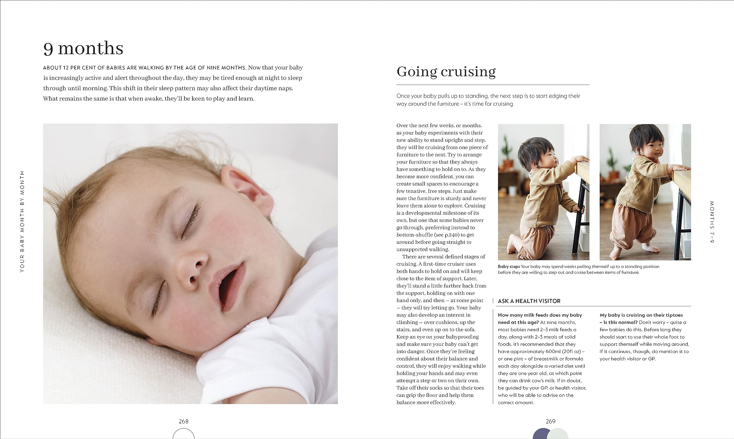 The Month-by-Month Baby Book: In-depth, Monthly Advice on Your Baby’s Growth, Care, and Development in the First Year