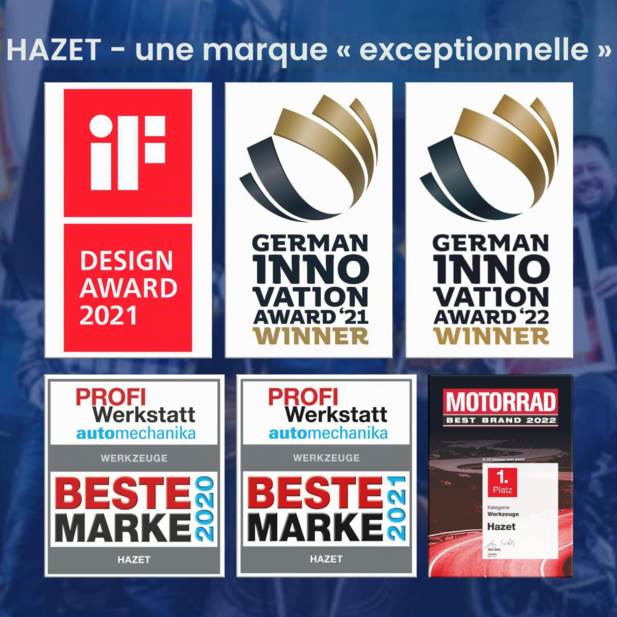 HAZET Twin Turbo Clé à chocs pneumatique 9012ATT | Clé à chocs max. Couple de desserrage 550 Nm| coudée-pour actionner les vissages d'étriers de frein et les cas de vissage difficiles à atteindre