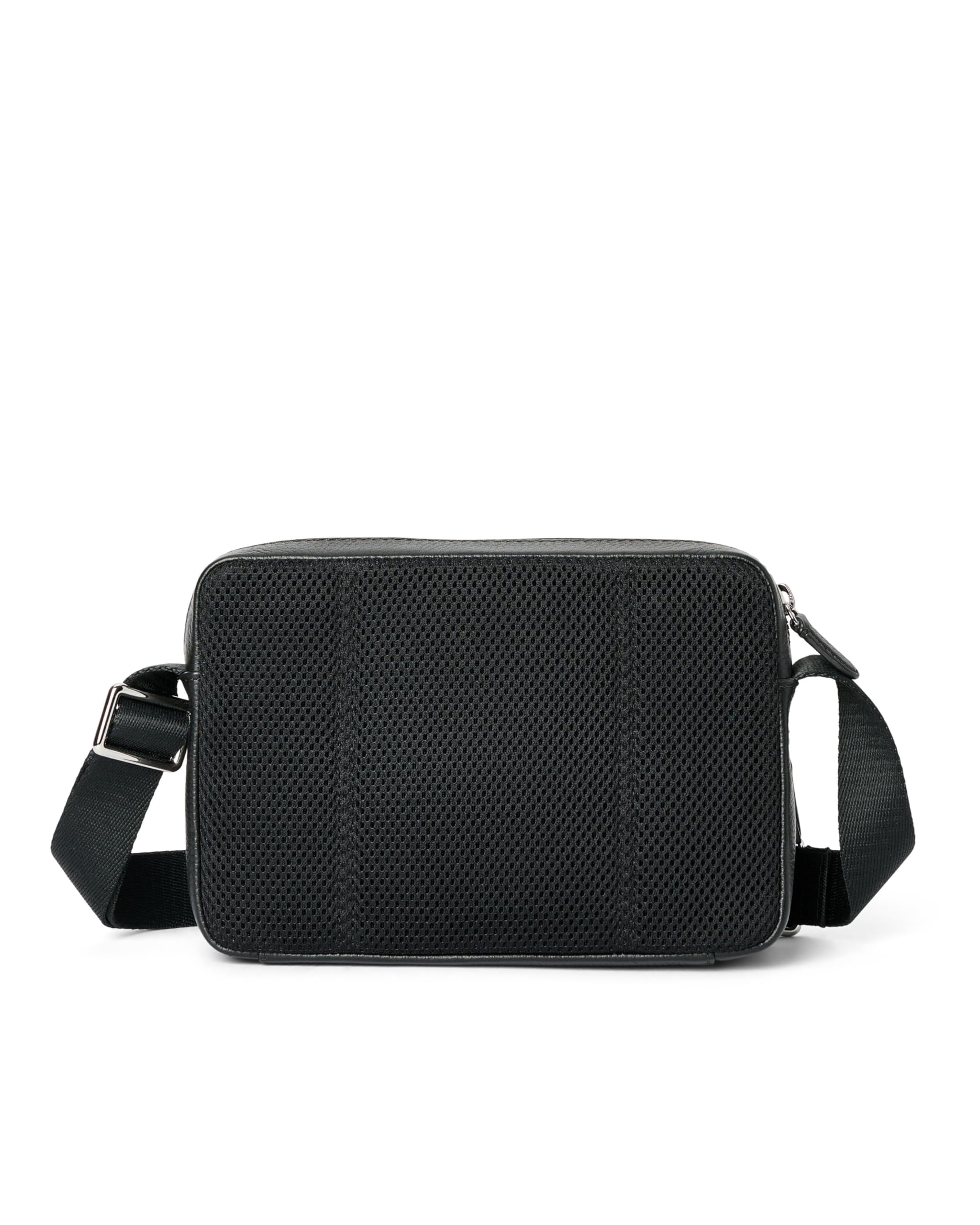 ECCO Damska torba na aparat East West Crossbody, Czarny, S, Minimalistyczny
