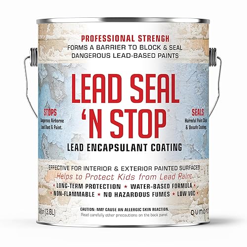 Encapsulante Lead Seal 'n Stop - Detiene y encapsula pinturas a base de plomo interiores y exteriores, protección a largo plazo para toda tu