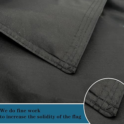 Miniatura 3 de Banderas Pow de 3 x 5 para exteriores, fabricadas en Estados Unidos, bandera Mia Pow de doble cara, 3 capas, resistente, banderas Pow Mia para