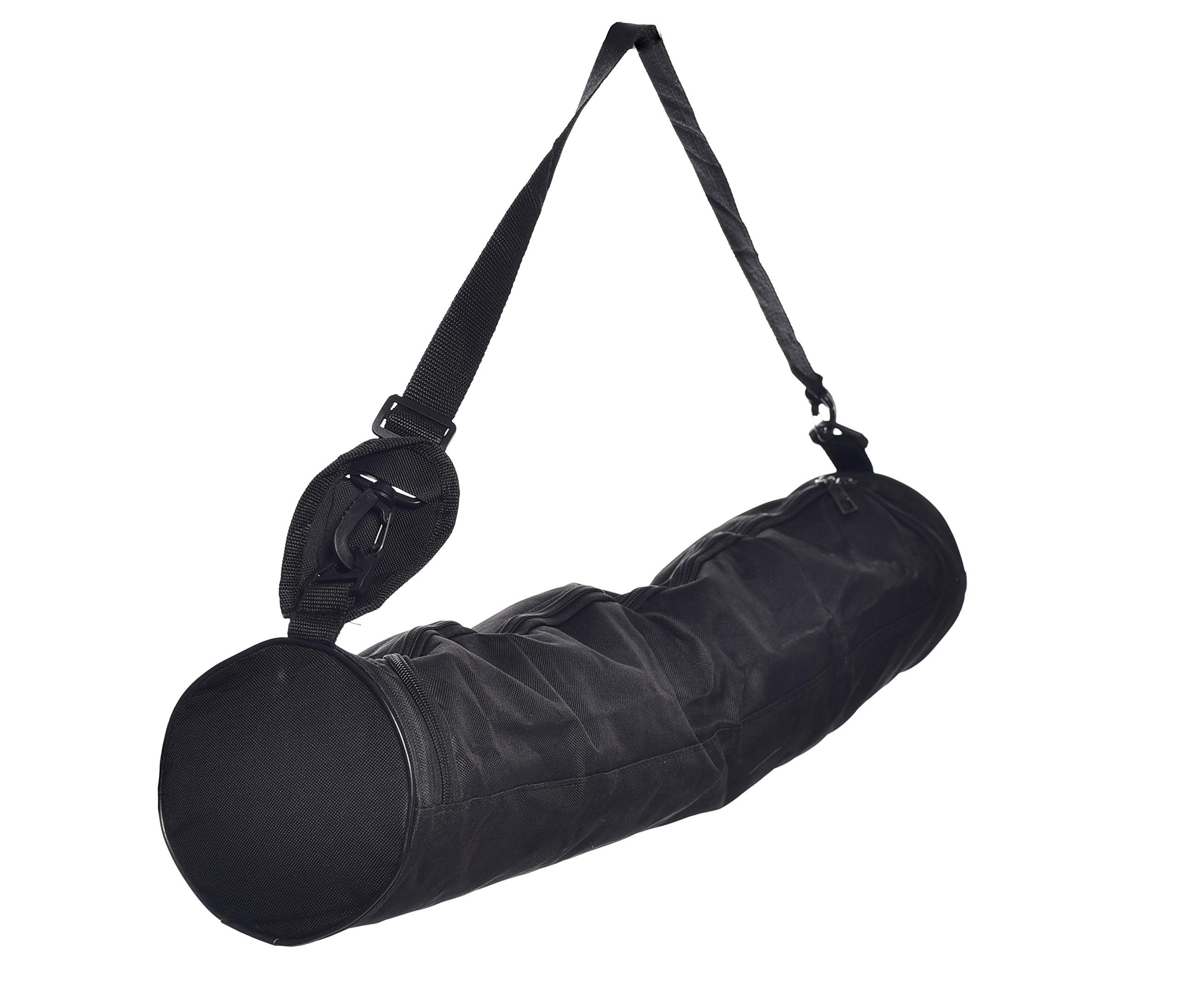 IRIS Yoga Mat Bag,Full-Zip Exercise Yoga Mat Carry Bag for Women and Men,Easy Access Zipper, Adjustable Shoulder Strap,Fits Most Mats (Black)-image-35