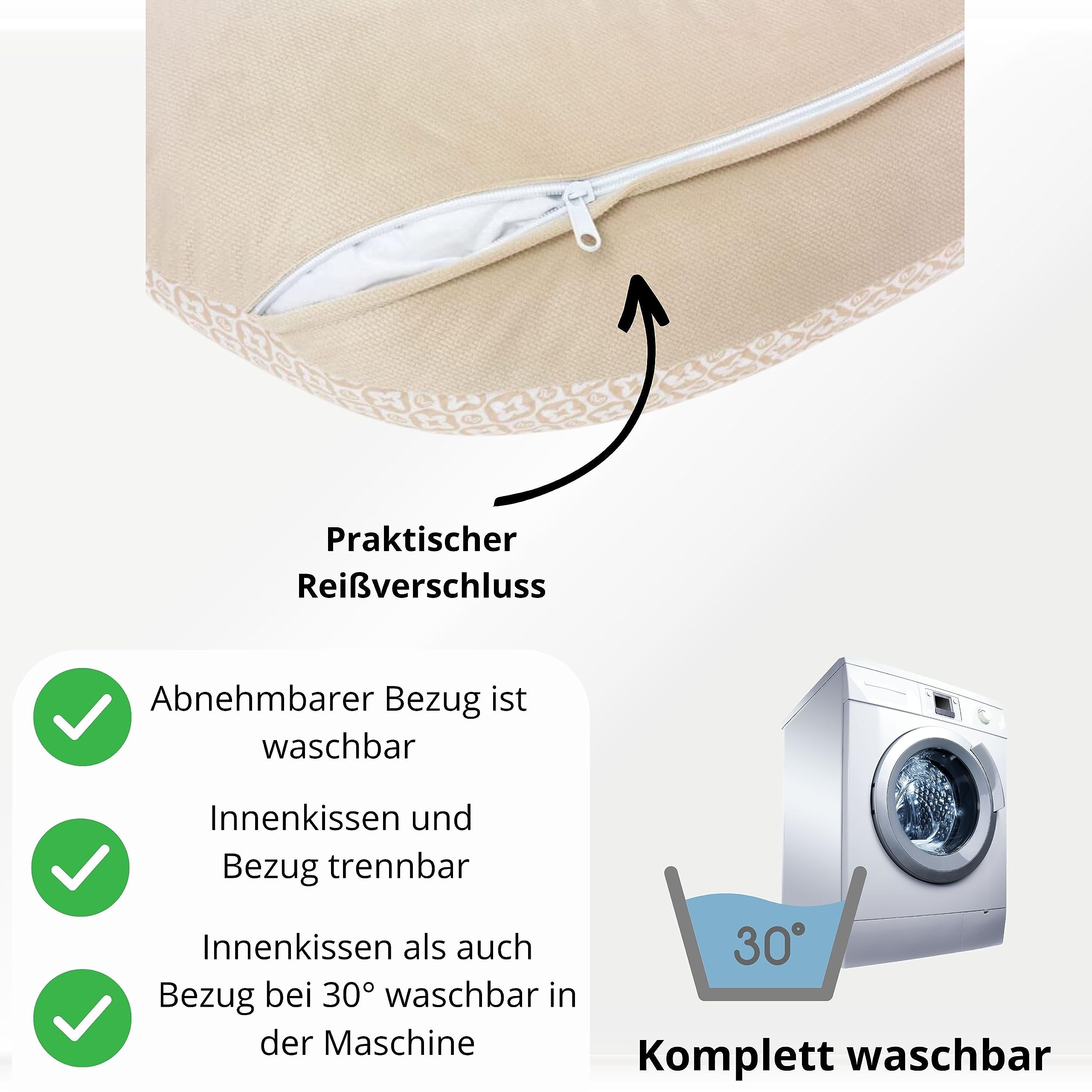 Bellochi Growing in style Stillkissen Zwillinge, Stillkissen XXL, Nursing Pillow - Schwangerschaftskissen, Stillkissen groß, Stillhörnchen Baby - Multifunktionale Zwillingsstillkissen Lux