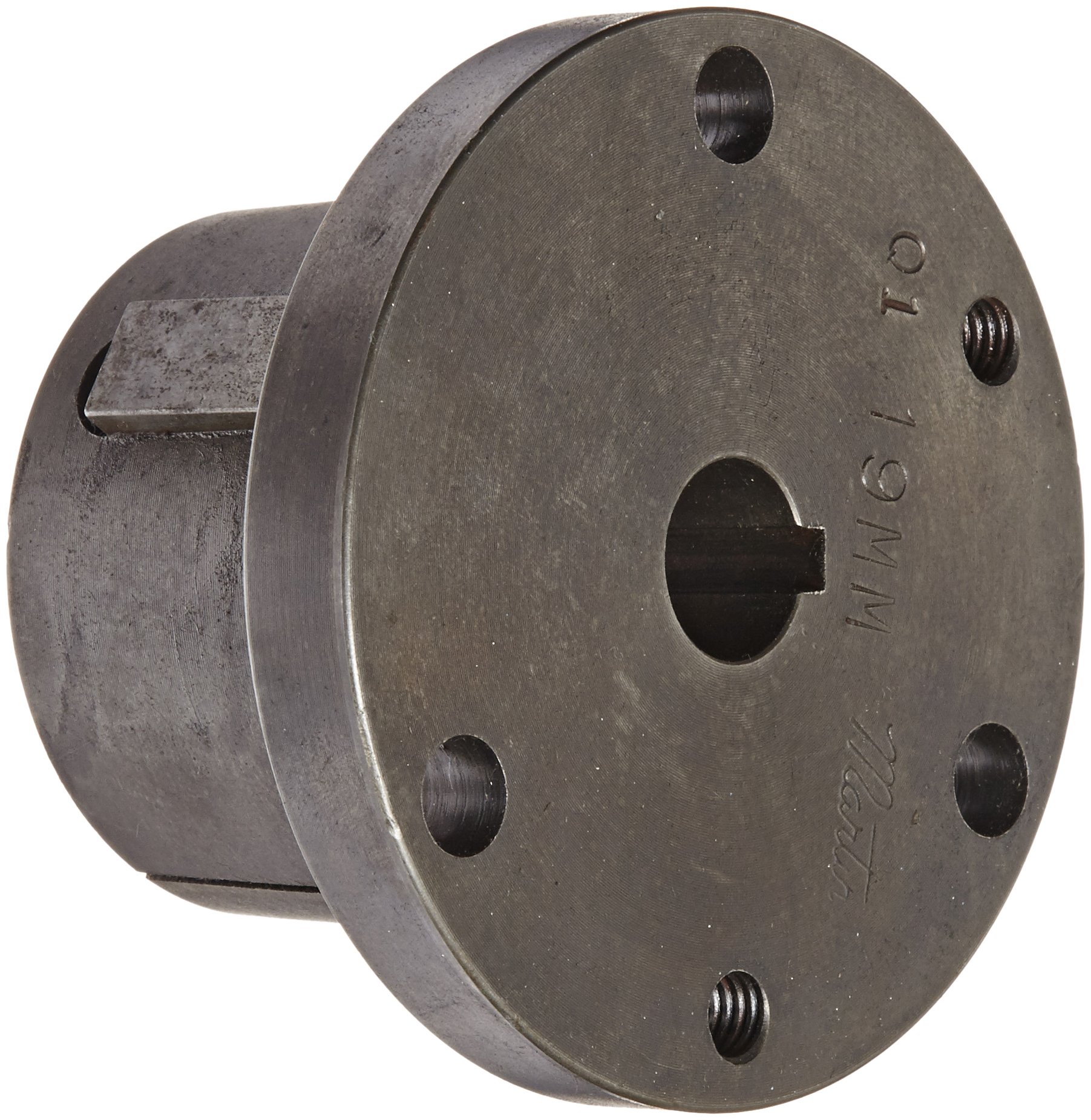 Martin Q1 19MM MST Bushing, Ductile Iron, Metric, 19 mm Bore, 73.025 mm OD, 63.5 mm Length