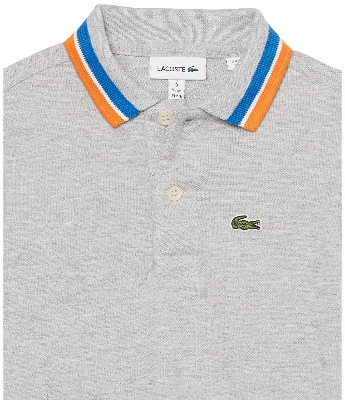 Lacoste Polo Regular Fit Mixte Enfant